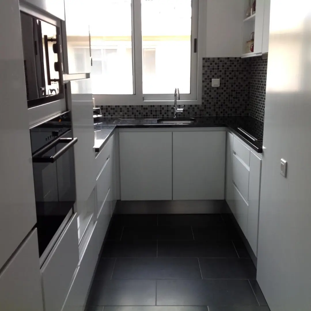 Résultat final d'une rénovation de cuisine dans le 91 en Essonne par Renov&co