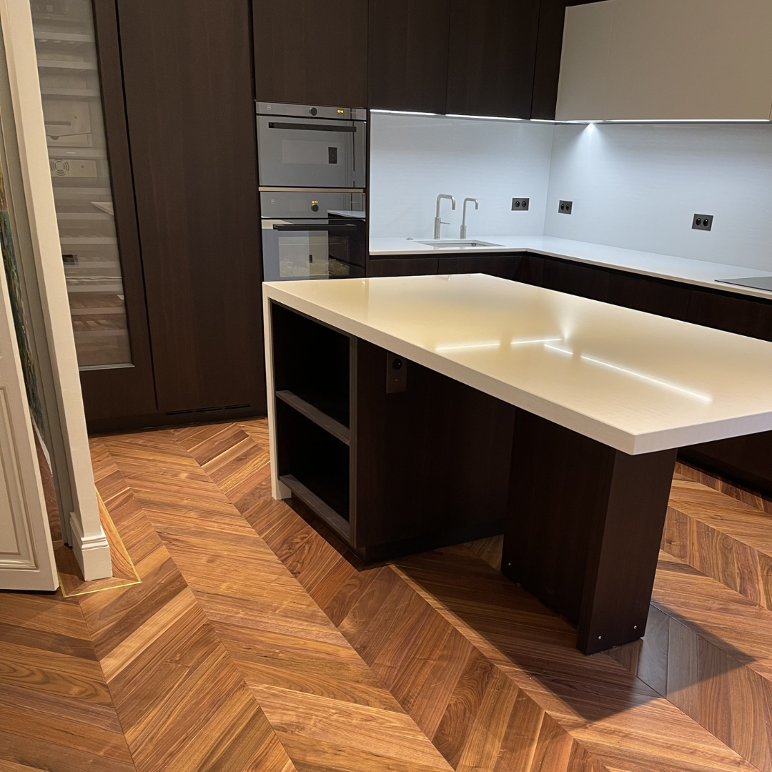 cuisine rénovée appartement Paris 8