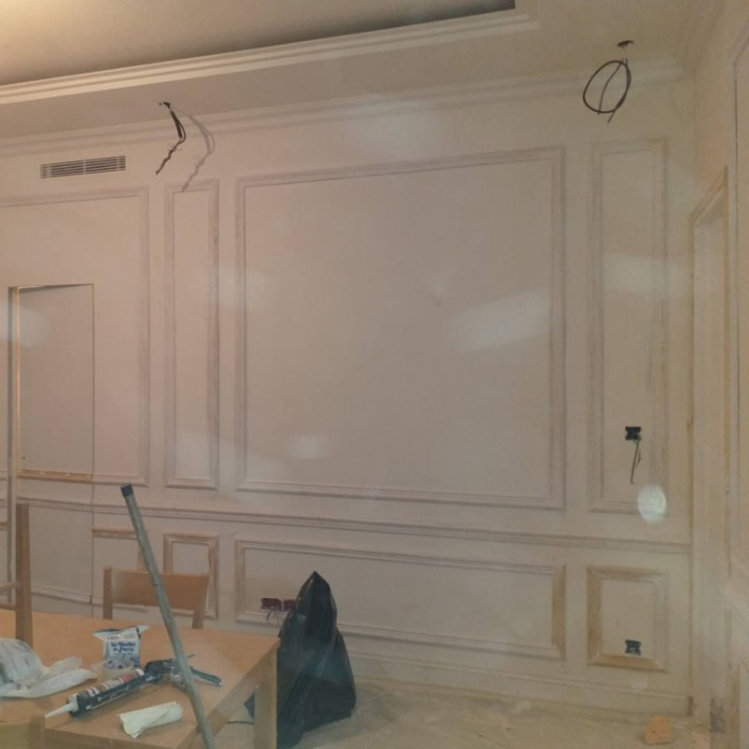 appartement Paris 8 pendant travaux de rénovation Renov&Co