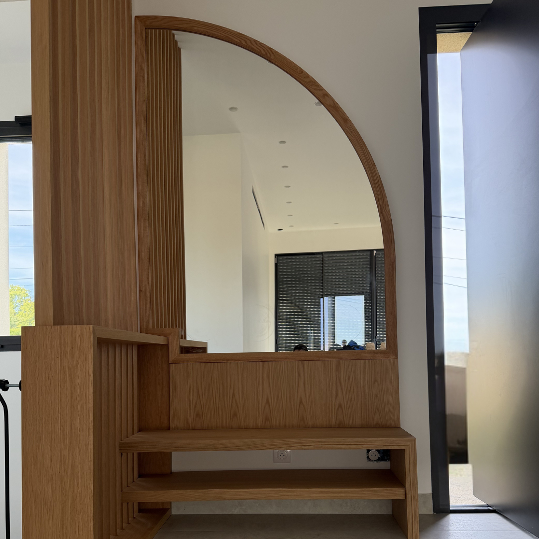 meuble d'entrée sur mesure Paris Renov&Co